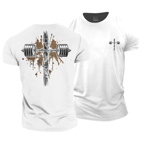 Men's Gym and Faith Cotton T-Shirt